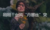 刚刚！台风“丹娜丝”突然拐弯！“怪异路径”史上首次