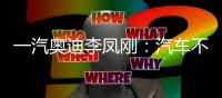 一汽奥迪李凤刚：汽车不是快消品