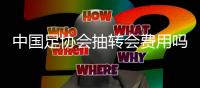 中国足协会抽转会费用吗
